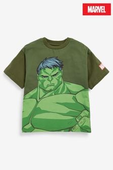 Khaki Green Hulk Marvel Avengers T-Shirt (3-16yrs) (A32730) | ₪ 46 - ₪ 66