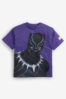 Vijolična Black Panther - Kratka majica Marvel® Avengers (3–16 let) (A32732) | €15 - €22