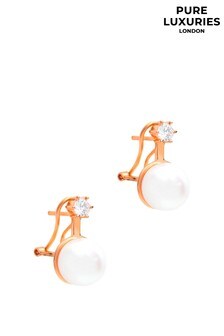 Pure Luxuries London Holton Freshwater Pearl Earrings (A32775) | ₪ 256