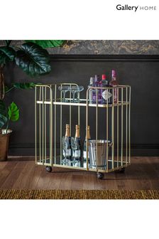 Gallery Home Gold Stolford Drinks Trolley (A33315) | €600