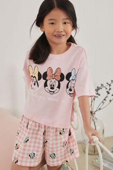 Pink Minnie Mouse License Short Pyjamas (3-16yrs) (A33336) | €20 - €25