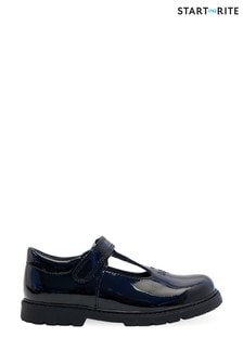 Start-Rite Liberty Black Patent Leather T-Bar Smart Shoes F Fit (A34500) | 69 €