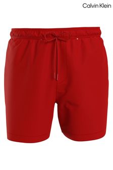 Calvin Klein紅色核心標誌滾邊泳褲 (A34564) | NT$2,790