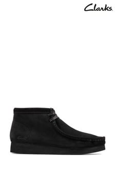 Clarks Black Suede Wallabee Boot2 Boots (A34870) | €76