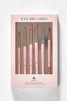 Pink - Set Of 6 Nx Eye Make-up Brushes (A34881) | BGN37