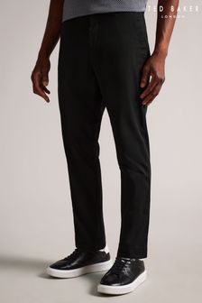 Czarny - Luźne spodnie typu chino Ted Baker Genbee (A34971) | 541 zł