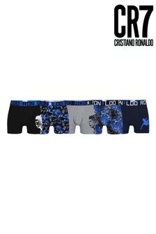 CR7 Boys Natural Cotton Trunks 5 Pack