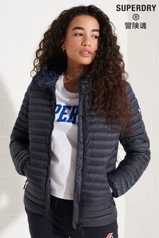 Women's Superdry Blue Casual Jackets 