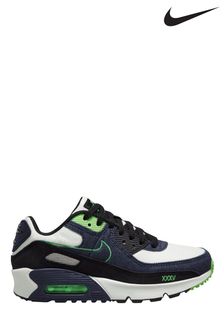 Nike Black Air Max 90 Youth Trainers (A35885) | ₪ 405
