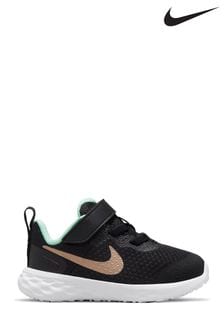 Negru/Bronz - Pantofi sport Nike Revolution 6 pentru copii (A36018) | 167 LEI