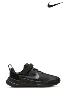 Nike Black Downshifter 12 Junior Running Trainers (A36078) | €25