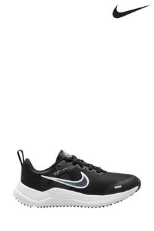 Nike Black/White Downshifter 12 Running Youth Trainers (A36083) | €28
