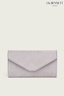 L.K.Bennett Grey Dominica Piping Lucy Clutch (A36350) | ₪ 740