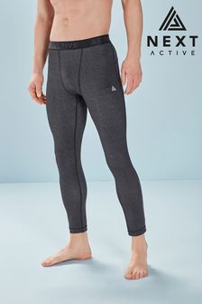 Grey Print Base Layer Next Active Gym & Training Leggings (A36385) | ₪ 76