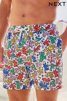 Keith Haring Printed Swim Shorts (A36624) | €11