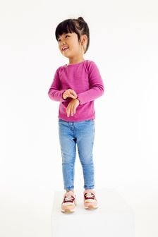 Jean bleu vif - Jeggings coupe super skinny (3 mois - 7 ans) (A36885) | €8 - €10