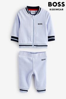 BOSS Baby Pale Blue Logo Tracksuit (A38348) | €128