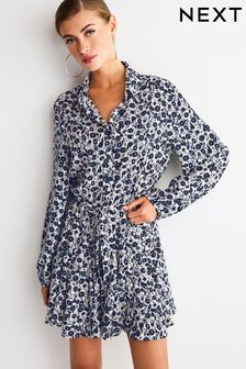 Navy Blue/White Ditsy Floral (A38448) | €15