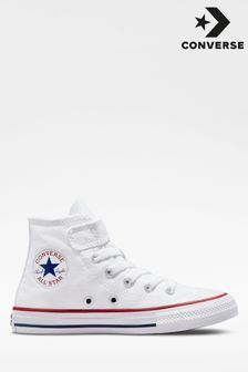 Converse White 1V High Top Junior Trainers (A39522) | KRW85,400