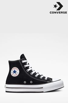 Черный - Высокие кроссовки для подростков Converse Eva Lift (A39525) | €72
