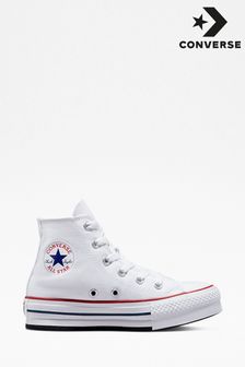 白色 - Converse Eva Lift高筒小童運動鞋 (A39530) | NT$2,330