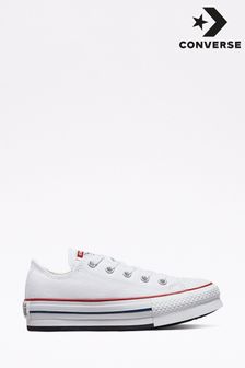 أبيض - حذاء رياضي للأطفال Eva Lift Chuck Ox من Converse (A39532) | 23 ر.ع