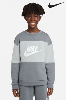 Grau - Nike Set mit Sweatshirt und Shorts (A39982) | 67 €