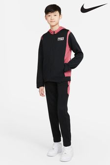Nike Poly Trainingsanzug, Schwarz (A40122) | 37 €