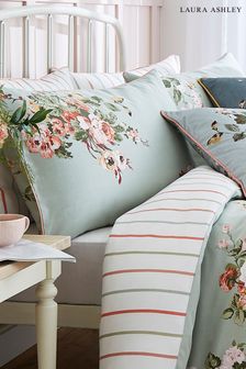 Laura Ashley Set of 2 Sage Rosemore Pillowcases (A40279) | OMR13