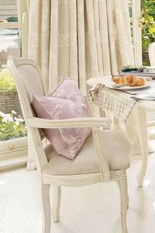 Laura Ashley Ivory Provencale Carver Chair (A40735) | €694