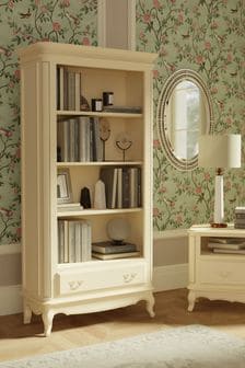 Laura Ashley Ivory Provencale 1 Drawer Bookcase (A40738) | €1,480.50