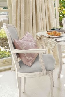 Laura Ashley Dove Grey Provencale Carver Chair (A40758) | €675
