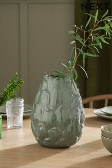 Green Artichoke Ceramic Vase (A41454) | €30