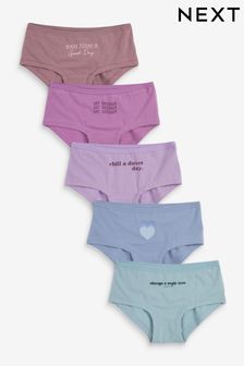 5 Pack Hipster Briefs (2-16yrs)