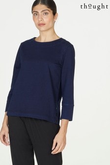 חולצת ג'רזי של Thought דגם Aggie מאריג לולאה חוזרת מכותנה אורגנית (A41828) | ‏147 ₪