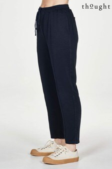 Thought Blue Luella Tencel™ Bamboo Tie Front Woven Jogger Trouser (A41933) | 87 €
