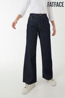 FatFace Blue Whitby Wide Leg Jeans (A42140) | $97