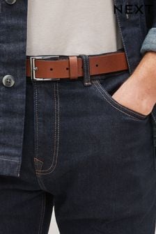 Tan Brown Leather Belt (A42256) | €13