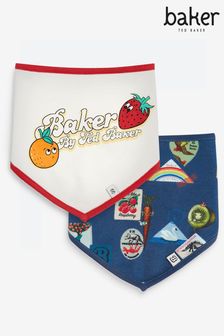 Baker by Ted Baker Multi Bibs 2 Pack (A42584) | €18