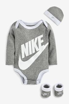 Grau - Nike Baby Langärmeliges Body-Set (A42812) | 27 €