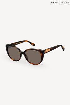 Marc Jacobs - Occhiali da sole marroni tartarugati a occhi di gatto (A44672) | €178