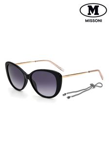 M by Missoni Black/Gold Sunglasses (A44702) | 45 €