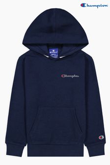 Champion Small Navy Logo Hoodie (A45253) | 54 € - 65 €