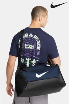 Navy - Nike Small Brasilia 9.5 Training Duffel Bag (41l) (A45284) | kr600