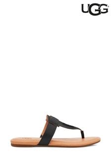 שחור - נעלי אצבע מעור של UGG דגם Gaila (A45706) | ‏279 ₪