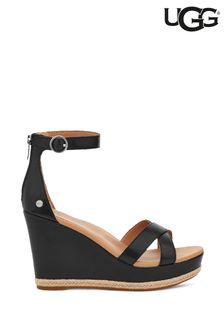 UGG® Black Ezrah Wedge Sandals (A45729) | 148 €