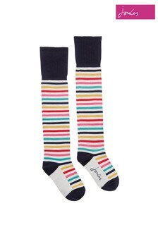 Joules Grey Nina Trussel Intarsia Socks (A46519) | $21