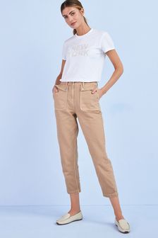 Sand Natural Cargo Chino Tapered Jeans (A46709) | €15