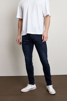 Ink Blue Skinny Fit Next Essential Stretch Jeans (A46724) | €14