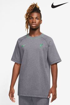 Nike Grey Liverpool FC Short-Sleeve Football Top (A47025) | €31